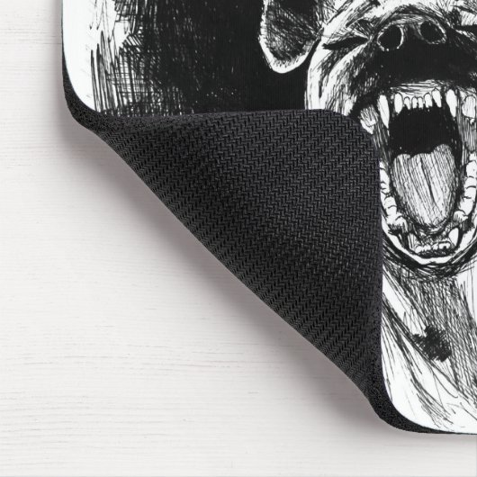 Hysterische Hyäne Mousepad (Ecke)