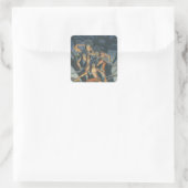 Hyter Sprites Quadratischer Aufkleber (Tasche)