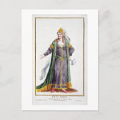 Hyu-Chen, Ehefrau von Dschingis Khan, von "Receuil Postkarte (Vorderseite)