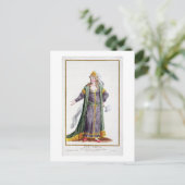 Hyu-Chen, Ehefrau von Dschingis Khan, von "Receuil Postkarte (Stehend Vorderseite)