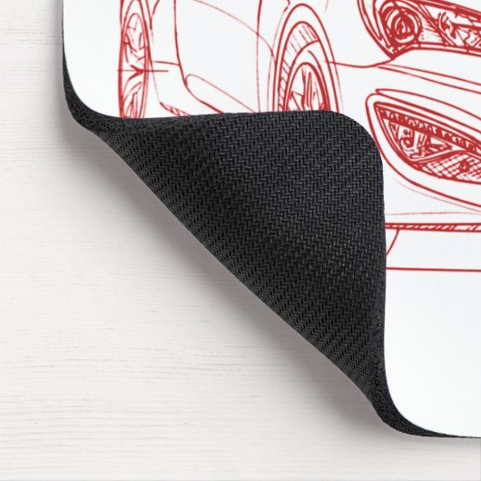 Hyu Genese-Coupé 2013 Mousepad (Ecke)