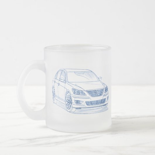 Hyu Genese Sdn 2009+ Mattglastasse (Links)