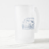 Hyu IX35 2011 Mattglas Bierglas (VorderseiteRechts)