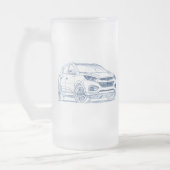 Hyu IX35 2011 Mattglas Bierglas (Links)