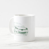 Hyu Veloster 2012 Kaffeetasse (Vorderseite Links)