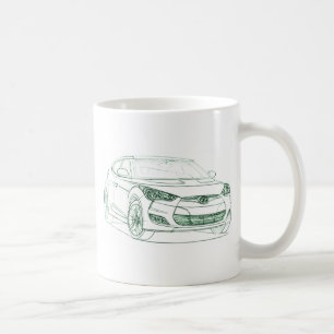 Hyu Veloster 2012 Kaffeetasse
