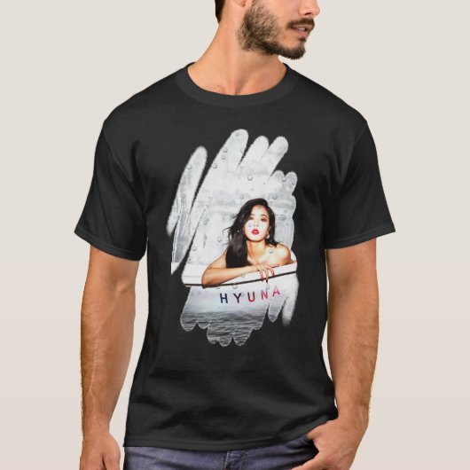Hyuna(현 아, 4 Minuten, Kpop Star T-Shirt (Vorderseite)