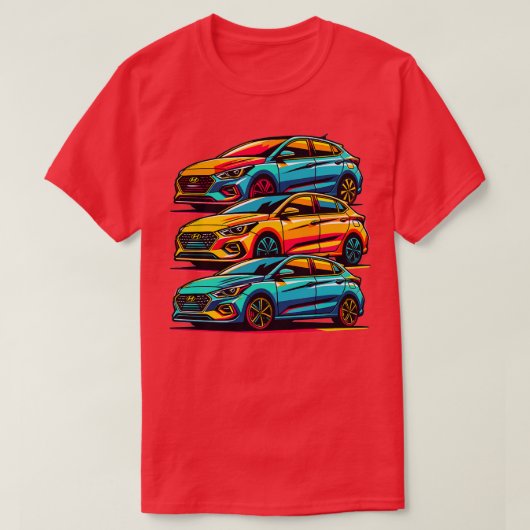 Hyundai Accent 6 T-Shirt (Design vorne)