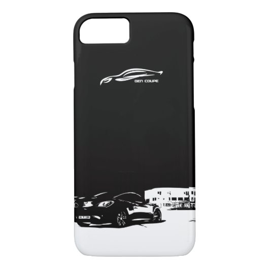 Hyundai Genesis Coupe Rückstand Case-Mate iPhone Hülle (Rückseite)