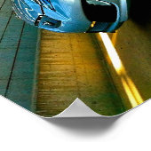 Hyundai Genesis Coupe Wall Poster (Ecke)