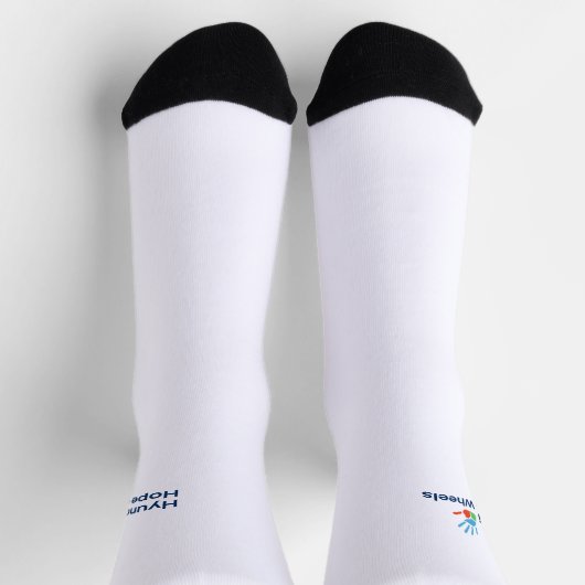Hyundai Hope on Wheels Crew Socken (Oben)