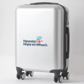Hyundai Hope on Wheels Extra Large Aufkleber (Koffer)