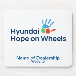 Hyundai Hope On Wheels individuell gestaltbare Mau Mousepad