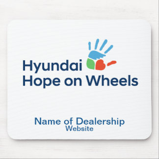 Hyundai Hope On Wheels individuell gestaltbare Mau Mousepad