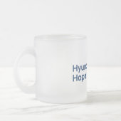 Hyundai Hope on Wheels mattierte Kaffeetasse (Links)