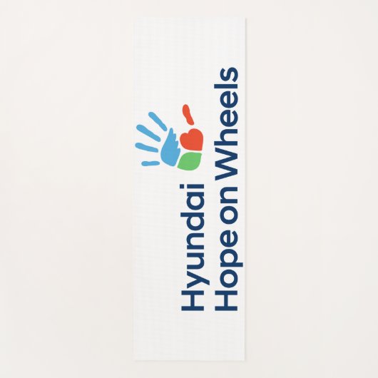 Hyundai Hope on Wheels Yoga Matt Yogamatte (Vorderseite)