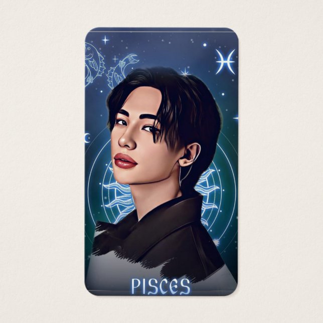 hyunjin von straykids zodiac card (Vorderseite)