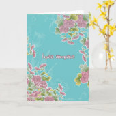 hyvää äitienpäivää, Finnischer Muttertag des Glück Karte (Gelbe Blume)