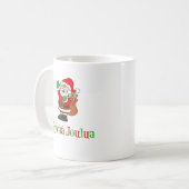 Hyvaa Joulua Finnische Weihnachtsfeier Weihnachten Kaffeetasse (Vorderseite Links)