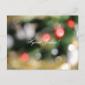 "Hyvää Joulua" Finnische Weihnachtspostkarte Postkarte (Vorderseite)