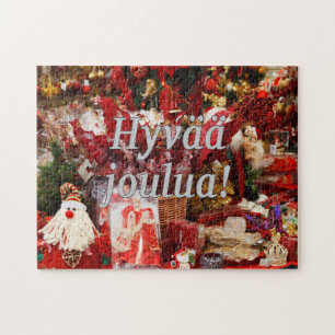 Hyvää joulua! Frohe Weihnachten im finnischen wf Puzzle