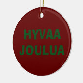 HYVAA JOULUA/SCHÖNE ORNAMENT BACK OF FINISH (Links)