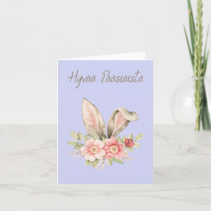 Hyvää Pääsiäistä, Finnisch-Happy Oaster Karte