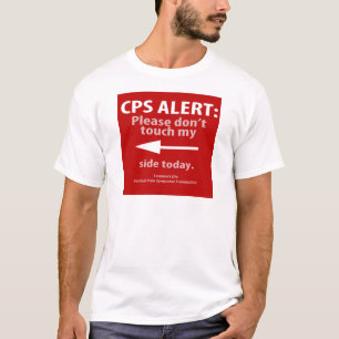 HZ-ALARM: Bitte nicht tun Touch meine rechte Seite T-Shirt