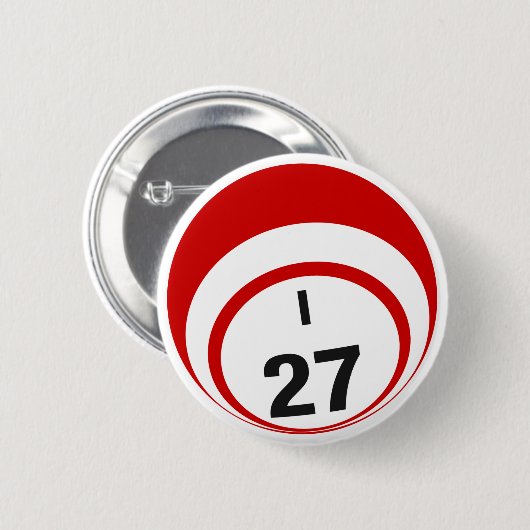 I27 Bingo-Ball-Taste Button (Vorne & Hinten)