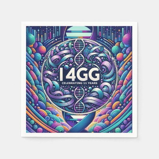 I4GG 2025 SERVIETTE (Vorderseite)