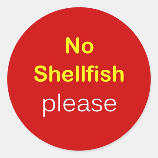 i5 - Nahrungsanfrage ~ KEIN KLEINFISCH BITTE. Runder Aufkleber (Vorderseite)