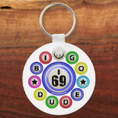 I69 Bingo-Typ Schlüsselanhänger (Vorderseite)