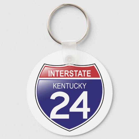 I-24 Kentucky Schlüsselanhänger (Vorderseite)