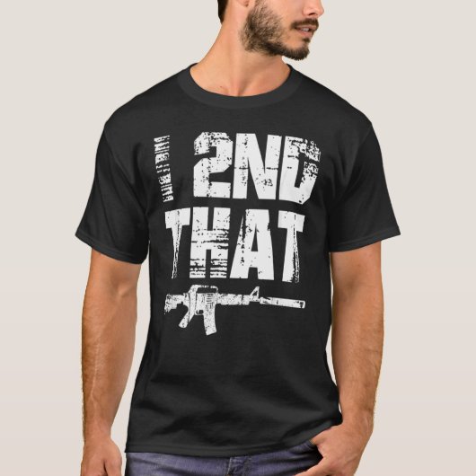 I 2nd that Pro Gun American Patriotic Second Amend T-Shirt (Vorderseite)