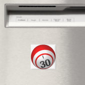 I 30 Bingo-Kugelmagnet Magnet (In Situ (Geschirrspüler))