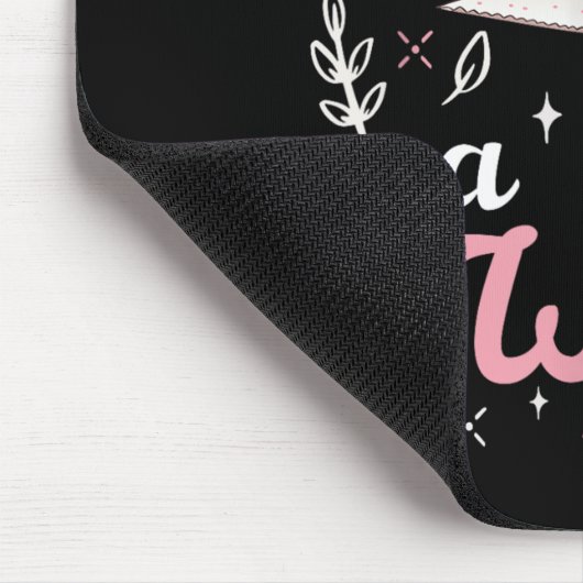 I'm kein gutes, weiches Sprichwort, das sich u Mousepad (Ecke)