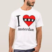 I <3 Amsterdam T-Shirt (Vorderseite)