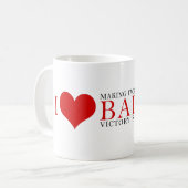 I <3 Bailey Kaffeetasse (Vorderseite Links)