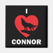 I <3 Connor Magnet Black (Vorne)