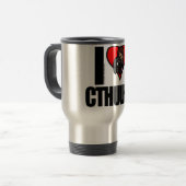 I <3 Cthulhu Reise-Tasse Reisebecher (Vorderseite Links)