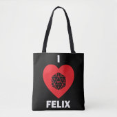 I <3 Felix Tasche (dunkel) (Vorderseite)