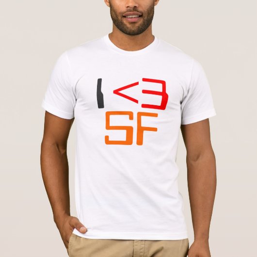 I <3 [Herz] SF T-Shirt (Vorderseite)
