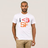 I <3 [Herz] SF T-Shirt (Vorne ganz)