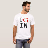I <3 IN T-Shirt (Vorne ganz)