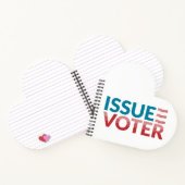 I <3 IssueVoter-Notebook Notizblock (Innenseite)
