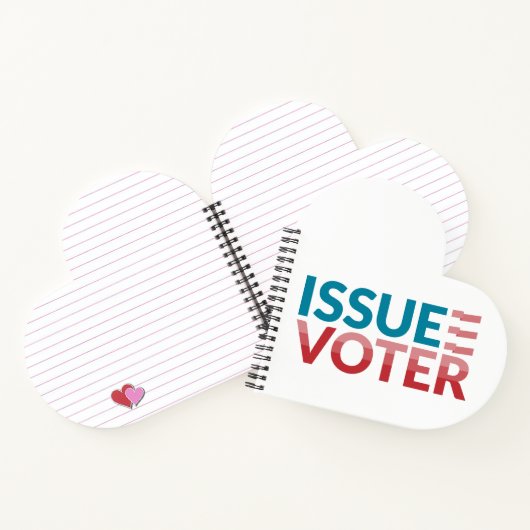 I <3 IssueVoter-Notebook Notizblock (Innenseite)