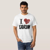 I <3 Karim (große Grafik) T-Shirt (Vorne ganz)
