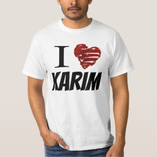 I <3 Karim (große Grafik) T-Shirt
