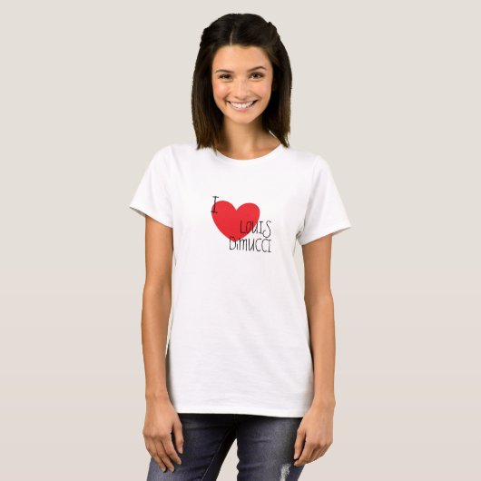 I <3 Louis DiMucci T-Shirt (Vorne ganz)
