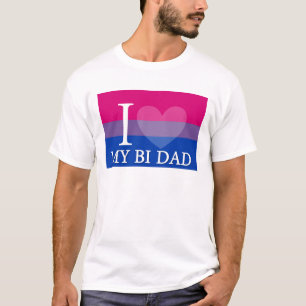 I <3 mein Bi-Vater T-Shirt